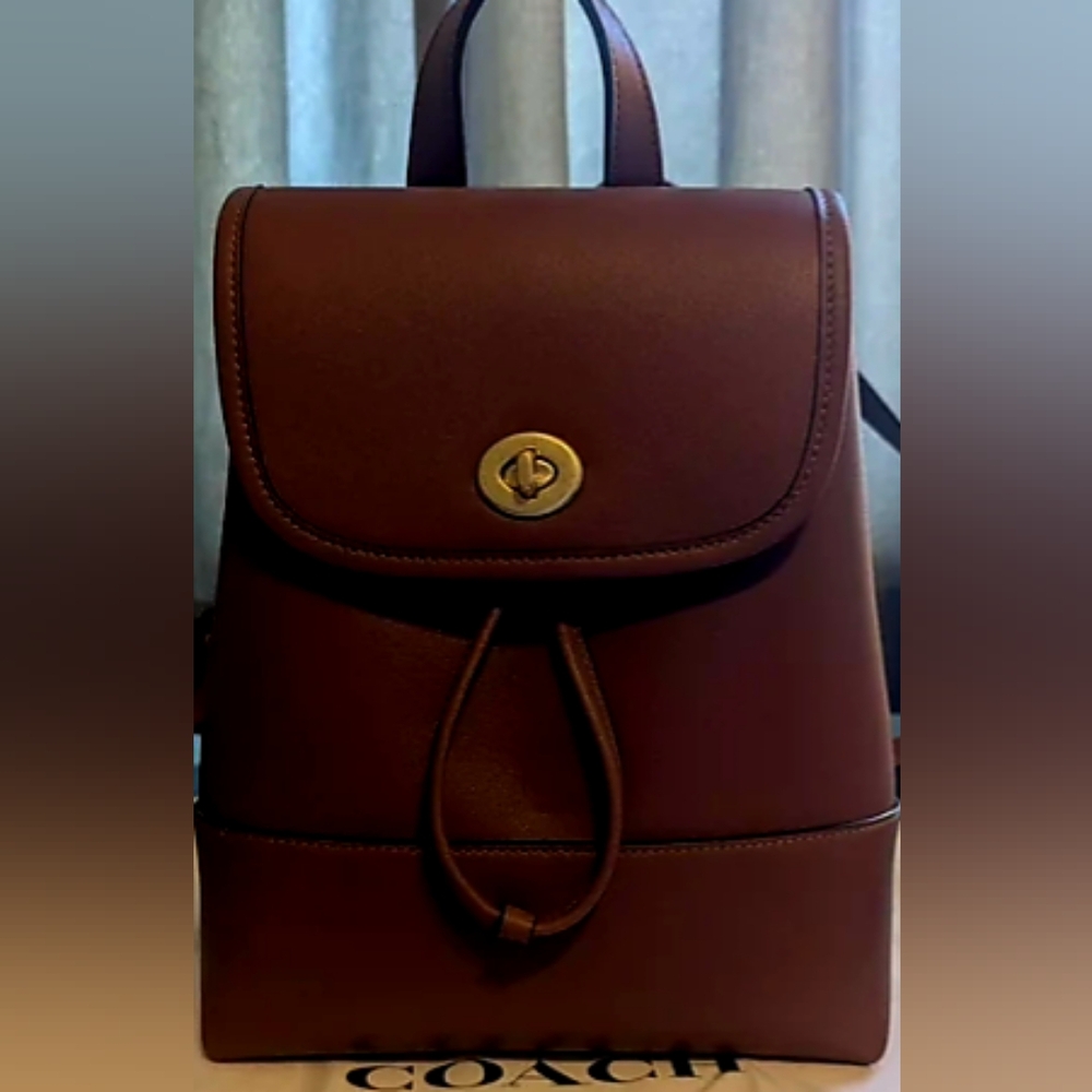 Coach Turnlock Backpack - Picture 2 of 10